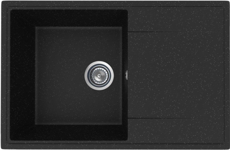 

Кухонная мойка Practik PR-M 735-004 (черный оникс)