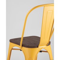 Стул Stool Group Tolix wood (желтый)