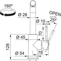 Смеситель Franke Smart Glenda 115.0706.985