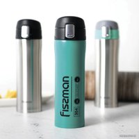 Термокружка Fissman 9880 450мл (аквамарин)