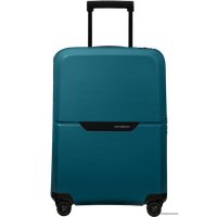 Чемодан-спиннер Samsonite Magnum Eco Petrol Blue 55 см (4 колеса)