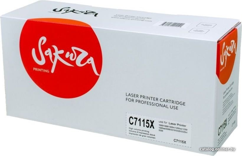 Картридж Sakura Printing SAC7115X (аналог HP HP 15X)