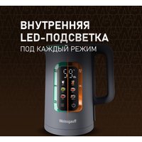 Электрический чайник Weissgauff WK 1500 Dt Touch BodyCool в Солигорске
