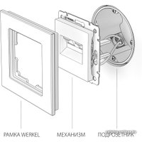 Розетка компьютерная Werkel W1182208