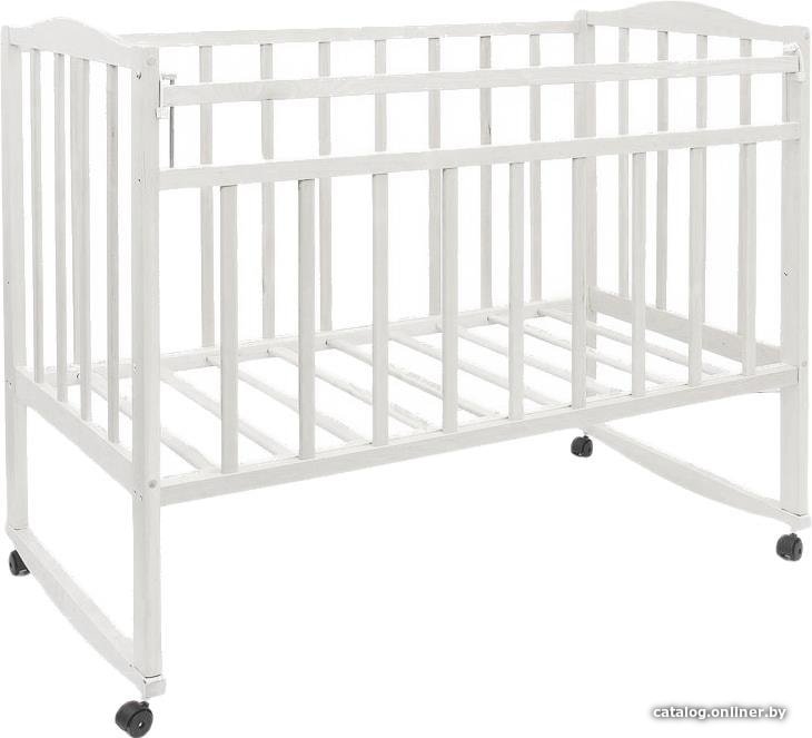Классическая детская кроватка VDK Magico Mini Кр1-02м (белый)