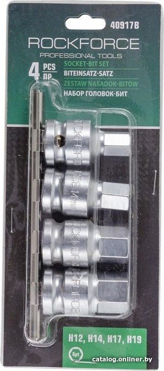 Набор головок слесарных RockForce RF-40917B
