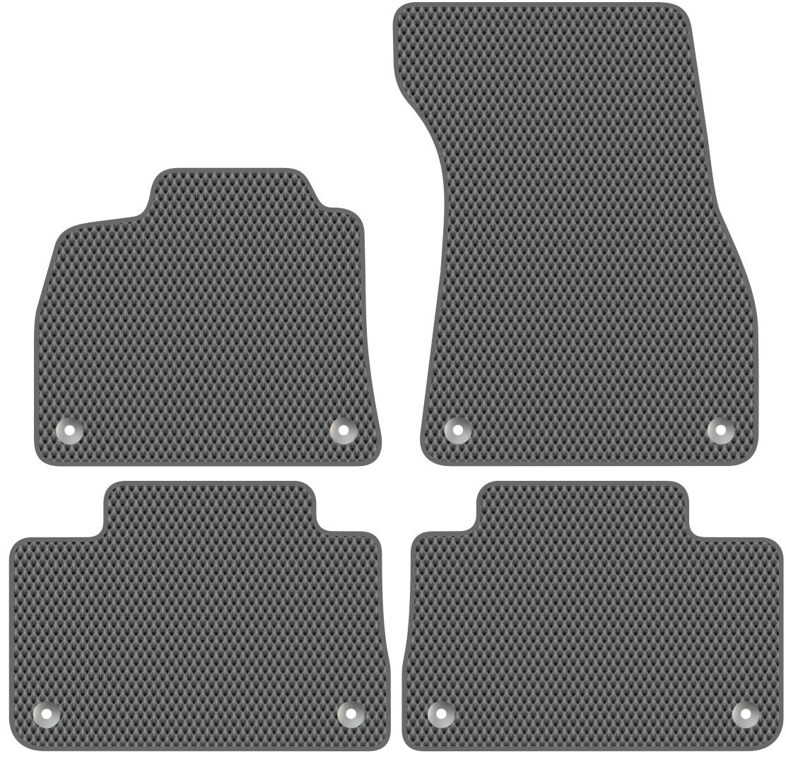 

Комплект ковриков для авто Alicosta Audi e-tron I (suv) 2019 - Н.В. (серый, ромб)