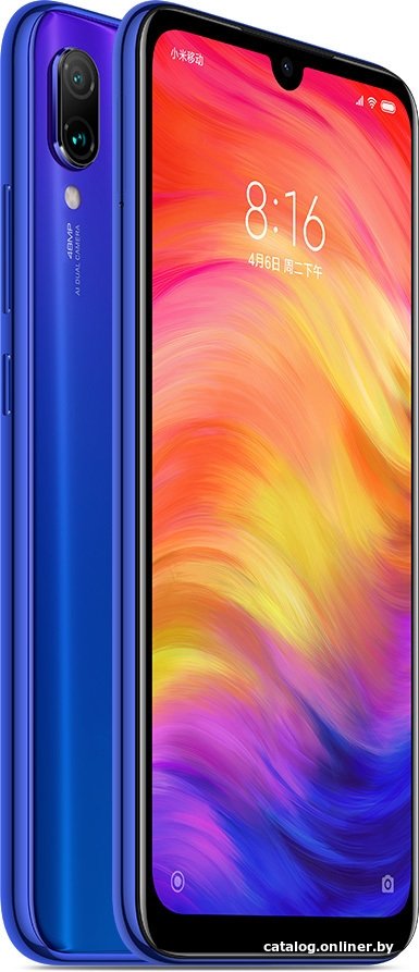 Xiaomi Redmi Note 7 M1901F7E 6GB/64GB китайская версия (синий