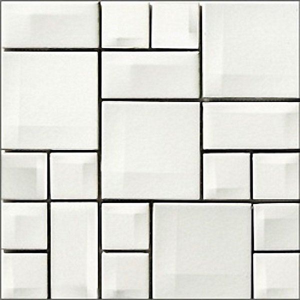 

Керамическая плитка Vitra Day-To-Day Mix Glossy 30x30 (White)