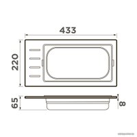 Коландер Omoikiri DC-01-1-IN 4999073