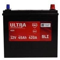 Автомобильный аккумулятор Ultra PRO Asia R+ 420A (45 А·ч)