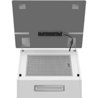 Кухонная вытяжка MAUNFELD Astro 50 (белое стекло)