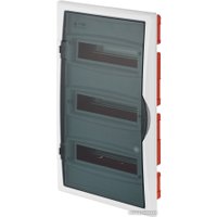 Бокс пластиковый Elektro-Plast Eco Box 3x12M, N/PE 4x 2x16+7x10mm2, дымчатая пласт. дверь, белый RAL9003, 560x350x102mm, IP40 в Пинске