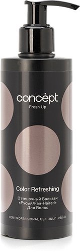 Оттеночный бальзам Concept Fresh Up с дозатором русый 250 мл