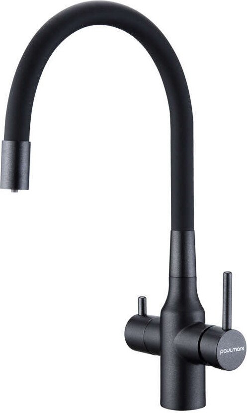 

Смеситель Paulmark Salix Sa213419-418 (черный металлик)