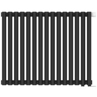 Стальной трубчатый радиатор Сунержа Эстет-00 EU50 500х675 15 секций (темный титан муар)