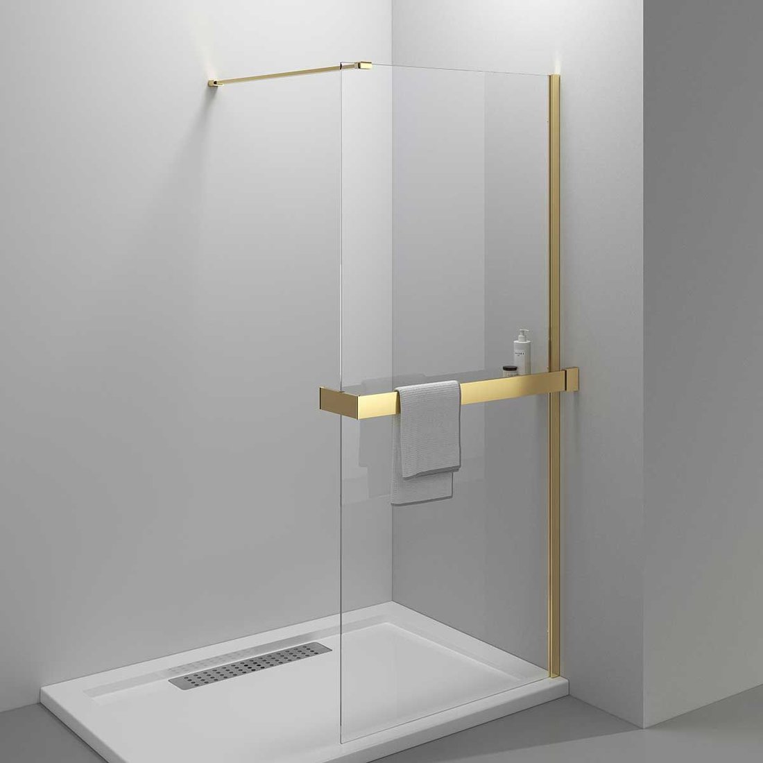 

Душевая стенка Vincea Walk-In VSW-4HR900CLG