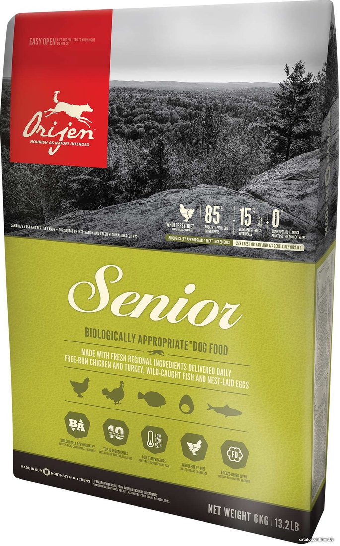 Сухой корм для собак Orijen Senior 11.4 кг