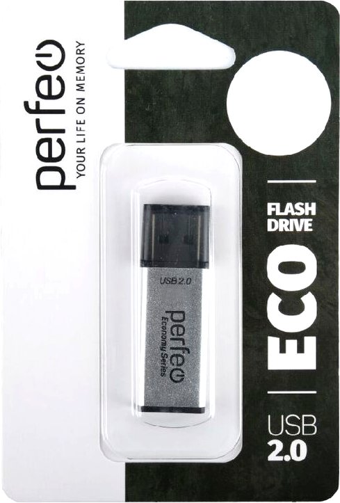 

USB Flash Perfeo E03 32GB (серебристый)