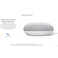 Умная колонка Google Nest Mini 2nd Gen (светло-серый)