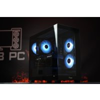 Компьютер ООО "ФэндБиГрупп" RTX 4060 8GB, Ryzen 7-5700X, 32GB, 512GB NVME (черный)