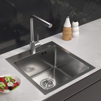 Кухонная мойка ARFEKA ECO AR 450*500 SATIN