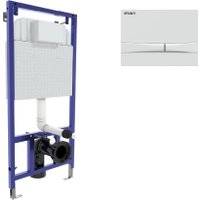 Инсталляция для унитаза Visam Slim 525 с кнопкой F1 EX-040250 (белый)