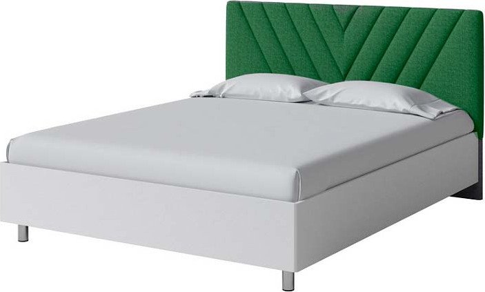 

Кровать PROxSON Ora 140x200 (белый/Selfie лесной мох)