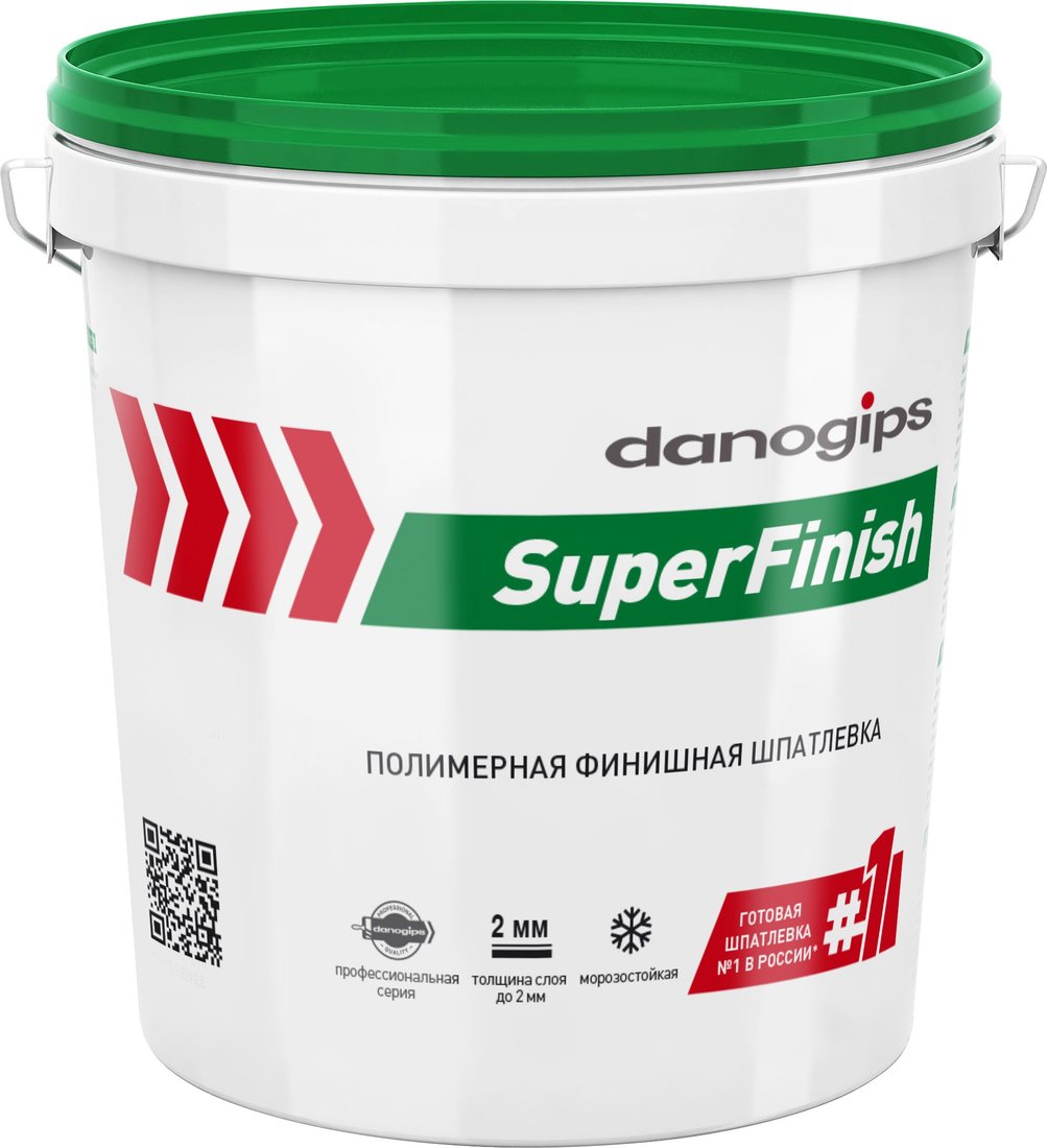 

Шпатлевка Danogips SuperFinish (24 кг)