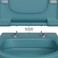 Унитаз подвесной Berges Wasserhaus Ego XL Rimless 082040
