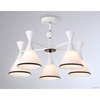 Люстра средней высоты Ambrella light Traditional TR3165/5 WH/BK