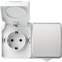 Блок розеток Smart Buy SBE-04g-16-SWS (белый)