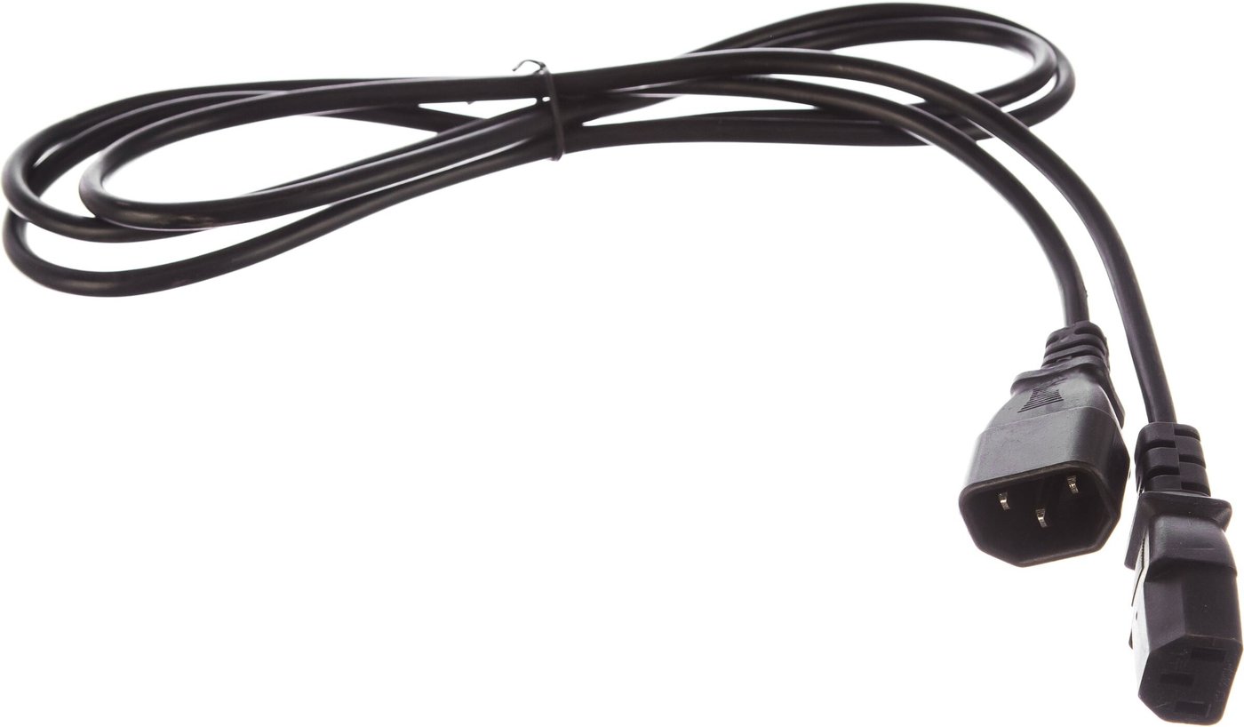 

Кабель Telecom TP020-1.8-BK IEC-320-C13/C14 (1.8 м, черный)