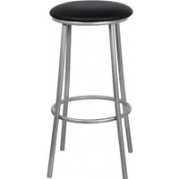 Табурет СоюзРегионПоставка Барный каркас бриллиант, экокожа (Экотекс 3001 черный) СРП 020-01