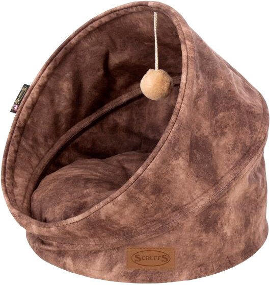 

Лежак Scruffs Kensington Cat Cave 661709 (шоколадный)
