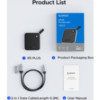 Внешний накопитель Orico B5 Plus 256GB (черный)