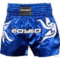 Шорты BoyBo для тайского бокса (XXS, синий)
