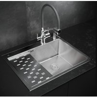 Кухонная мойка РМС MRK-6350R (с дозатором)