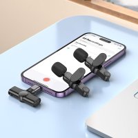 Радиосистема Borofone BFK12 (USB Type-C/Lightning)