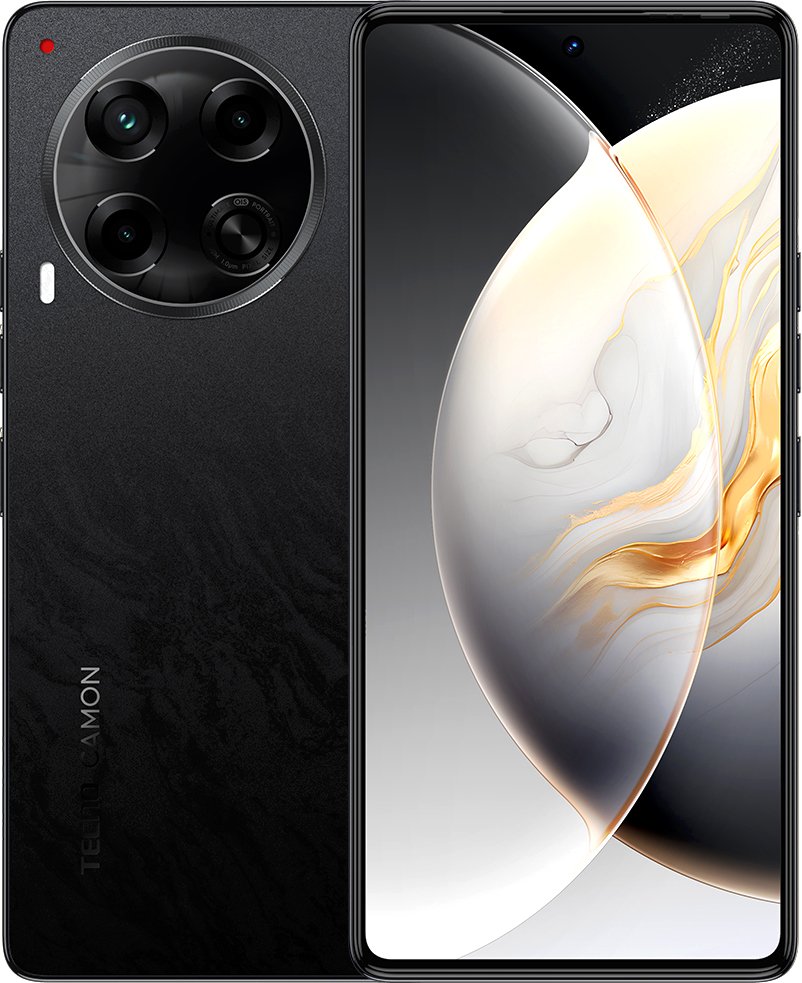 

Телефон Tecno Camon 30 8GB/256GB (темный базальт)