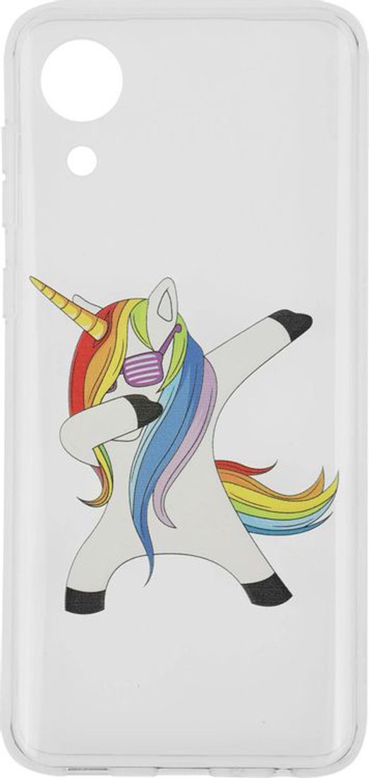Чехол для телефона BoraSCO ArtWorks для Samsung Galaxy A03 Core 51372 (прозрачный/рисунок)