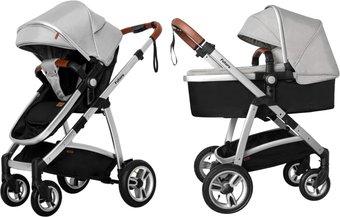 Универсальная коляска Baby Tilly Futuro T-165 (mist grey)