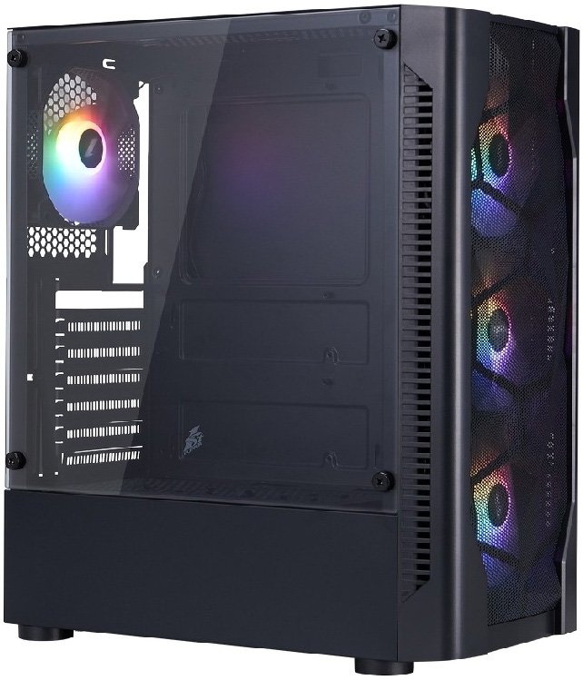 

Корпус 1stPlayer DK D4 FRGB (черный)