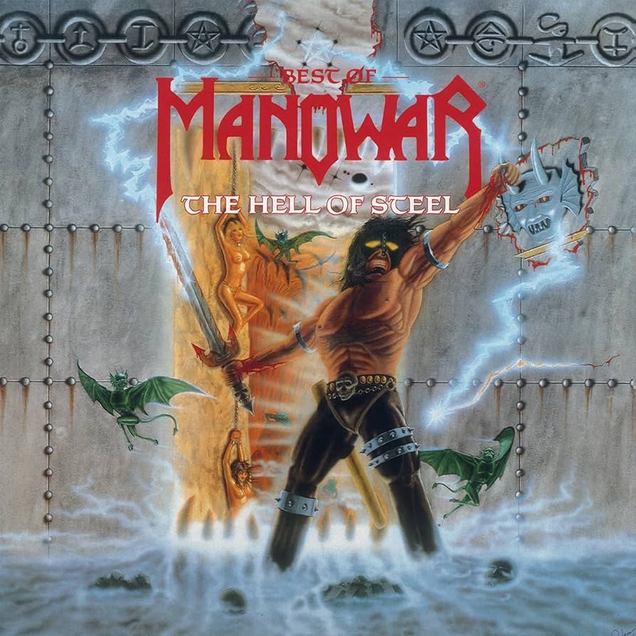 Виниловая пластинка Manowar - Best Of Manowar. The Hell Of Steel (Limited Edition, серебристый винил)