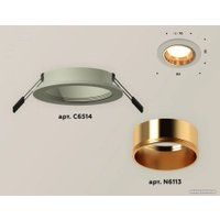 Точечный светильник Ambrella light Techno XC6514004 SGR/PYG