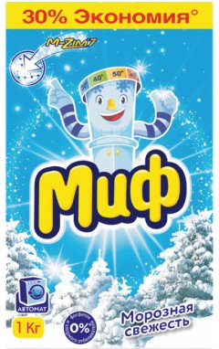 

Стиральный порошок МИФ Морозная свежесть автомат 1 кг