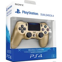 Геймпад Sony DualShock 4 v2 (золотистый) [CUH-ZCT2E]