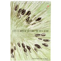 Блокнот Альт Exotic fruits 3-40-720 (40 л, клетка)