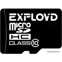 Карта памяти Exployd microSDHC 8GB EX008GCSDHC10-W/A-AD