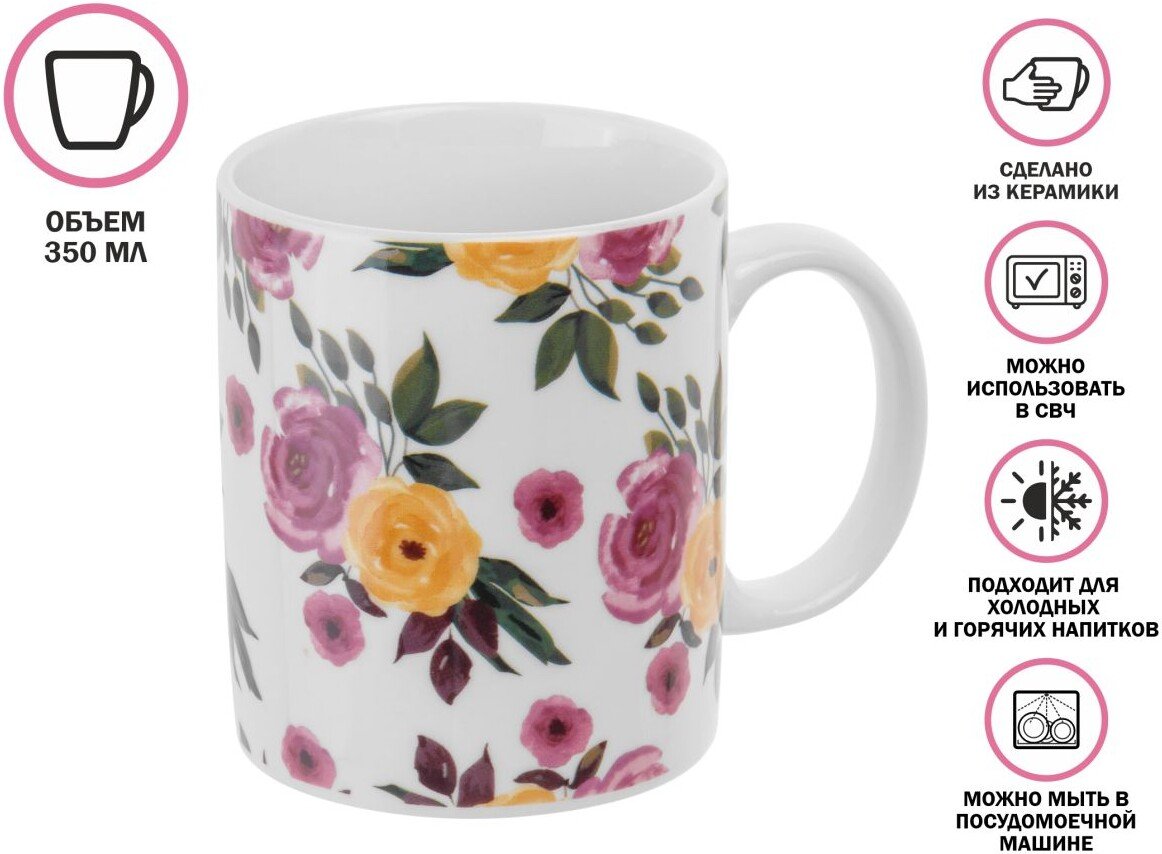 

Кружка Perfecto Linea Rosarium-4 30-250204